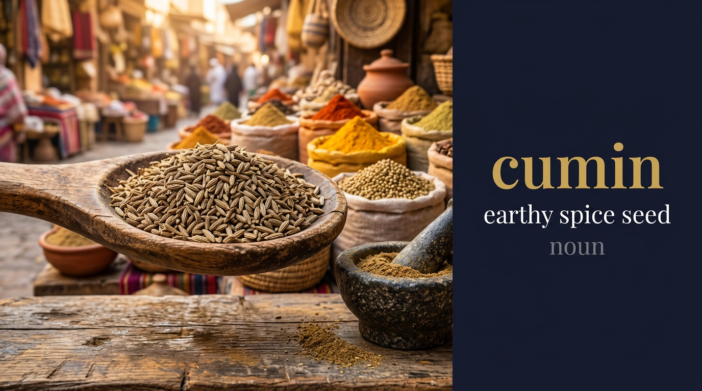 صورة توضيحية لمعنى كلمة Cumin (بهار الكمون)