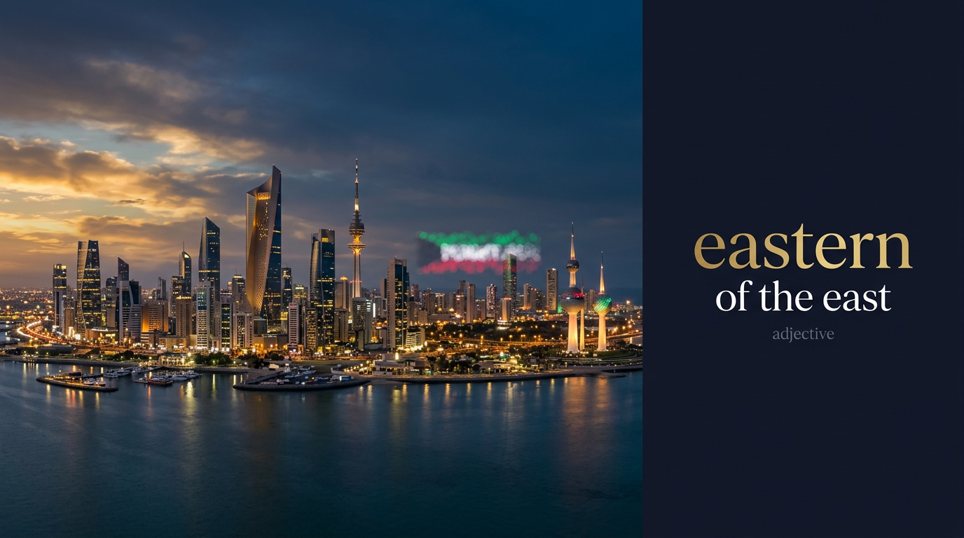 صورة توضيحية لمعنى كلمة Eastern (شرقي أو من الشرق)