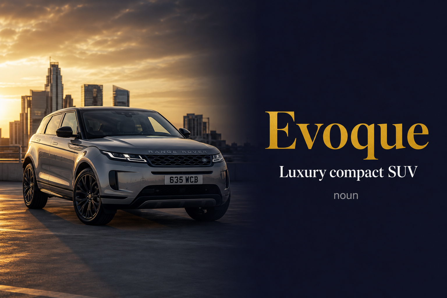 صورة توضيحية لمعنى كلمة Evoque (إيفوك)