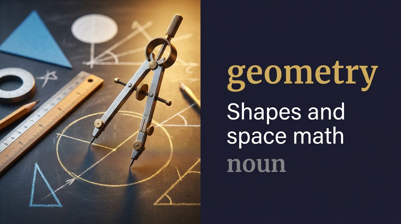 صورة توضيحية لمعنى كلمة Geometry (الهندسة)