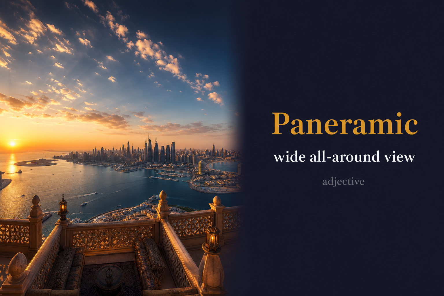 صورة توضيحية لمعنى كلمة Paneramic (بانورامي)