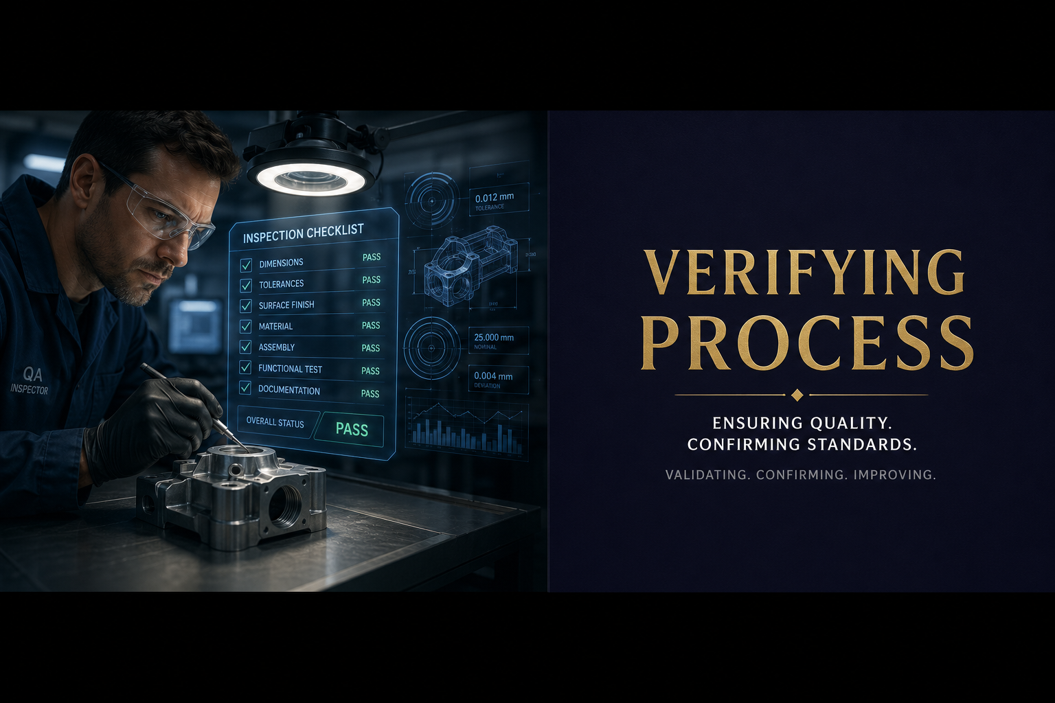 صورة توضيحية لمعنى كلمة Verifying (عملية التحقق)